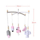 Baby hanging toy Bed Rotating Bell Crib stroller plush doll Child Toys Stroller Hanging bells toddler toys