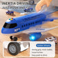 2-in-1 Large Cargo Airplane Toy Transporter with 4 Mini Cars & Road Signs, Educational Vehicle Playset for Kids, Interactive Learning Gift for Boys & Girls