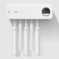 New UV Toothbrush Disinfection Box, Quick Drying Wall Mounted Toothbrush Holder With LED Display Screen, Storage Toothbrush Holder With Bathroom Accessories LED Display Screen
