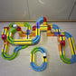 Children's Magnetic Train Toy, Variety Magnetic Rail Car, Children's Birthday Gift, Magnetic Electric Train Track Toy