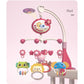 Baby Mobile for Crib with Crib Toys Music and Lights for Pack and Paly Crib Musical Carousel Mobile Baby Mobile for Girls and Boys Portable Mobile for Baby Bassinet Toys