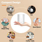 Portable Baby Milk Bottle Warmer Wireless Milk Heater Defrosting & Heating Dual Modes 4 Levels Temperature