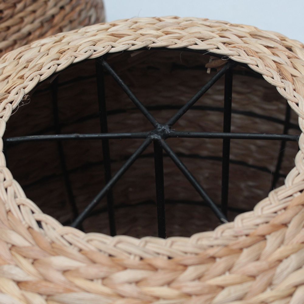 Straw Stool Low Stool Woven Round Stool Rattan Stool Hotel Fashion Creative Shoe Rack Stool Leisure Chair stool chair foot stool rattan chair