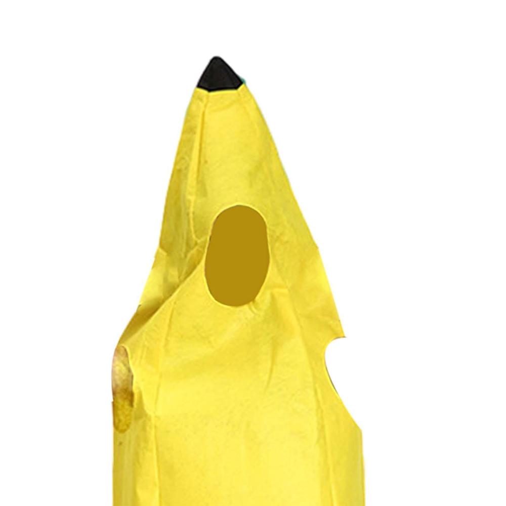 Unisex Banana Fruit Costume Fancy Dress Clothes For Night Party Theme Show Great Outfit Banana Costume