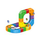 Electric Train Toy Set, Magic Track Cube 123 Particles Assembly, Electric Train DIY, Children's Toys, Suitable for 3-8 Years Old Boys Girls