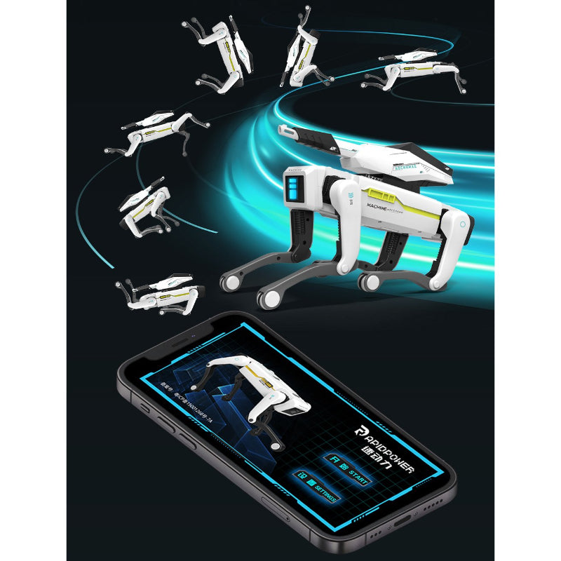 AI Robot Dog Intelligent Machine Dog Robot Dog Toy Interactive Remote Control Dog With Water Bomb Emulation Stunt Robot