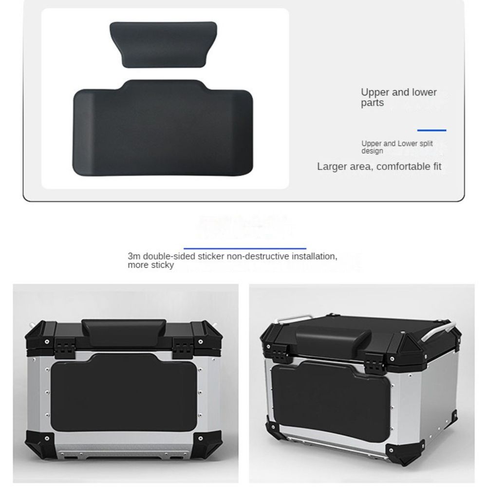 TOP BOX BACKREST CUSHION PAD PREMIUM COMFORTABLE WATERPROOF SANDAR BELAKANG SUITABLE FOR TOP BOX ALUMINIUM MOTORCYCLE