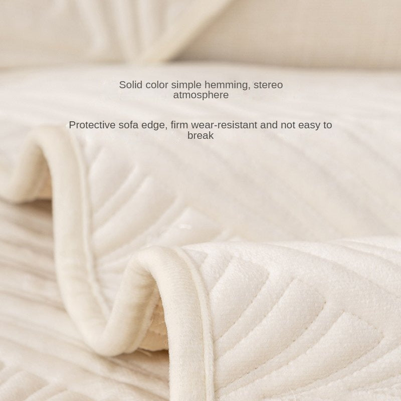 70*210cm Washed Cotton Sofa Cover Slipcover Cushion Cover Sofa Four Seasons Anti-slip Sofa Cushion Seater L-Shape Cover