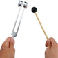 4Pcs Tuning Fork Set(128Hz, OM 136.1Hz, MI 528Hz, 4096Hz),for Healing Chakra,Sound Therapy,Reliever Stress