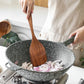 6-Piece Teak Wood Kitchen Utensil Set – Wooden Spatula & Cooking Tools, Durable Natural Cooking Utensils for Kitchen Use