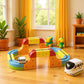 Children's Magnetic Train Toy, Variety Magnetic Rail Car, Children's Birthday Gift, Magnetic Electric Train Track Toy