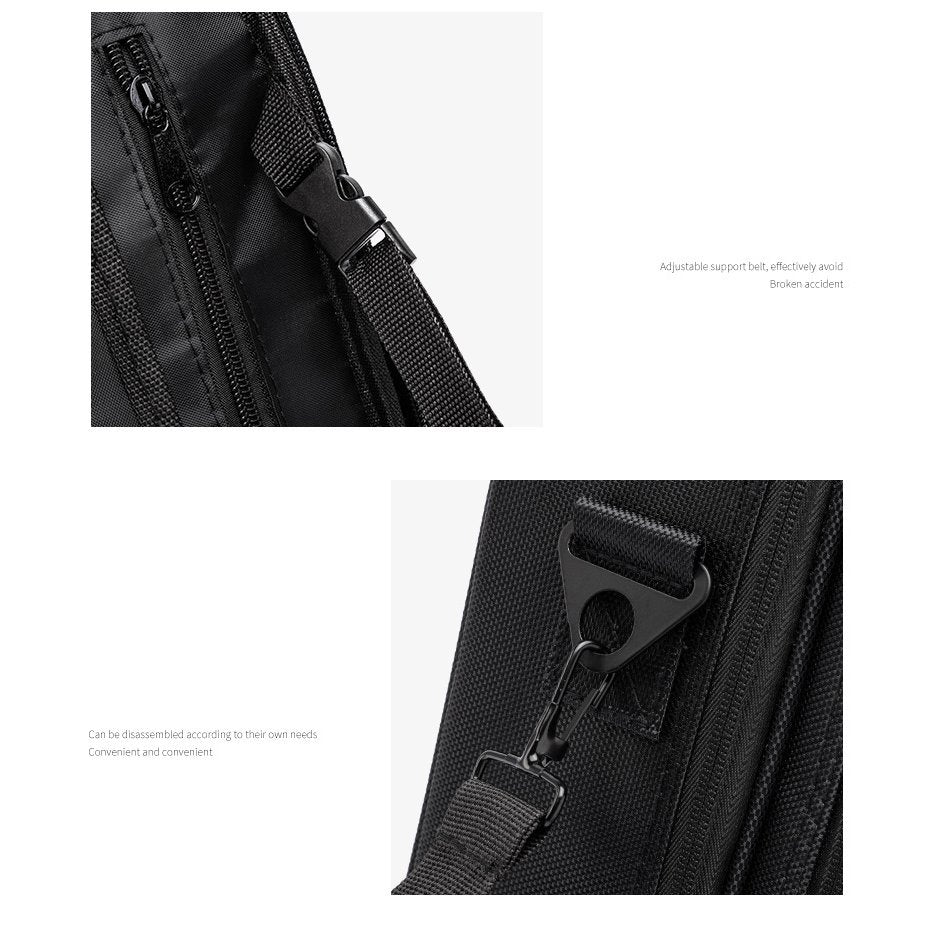 Waterproof Tool Box Handbag Adjustable Partition Instrument Electrician Work Storage Cosmetic Bag