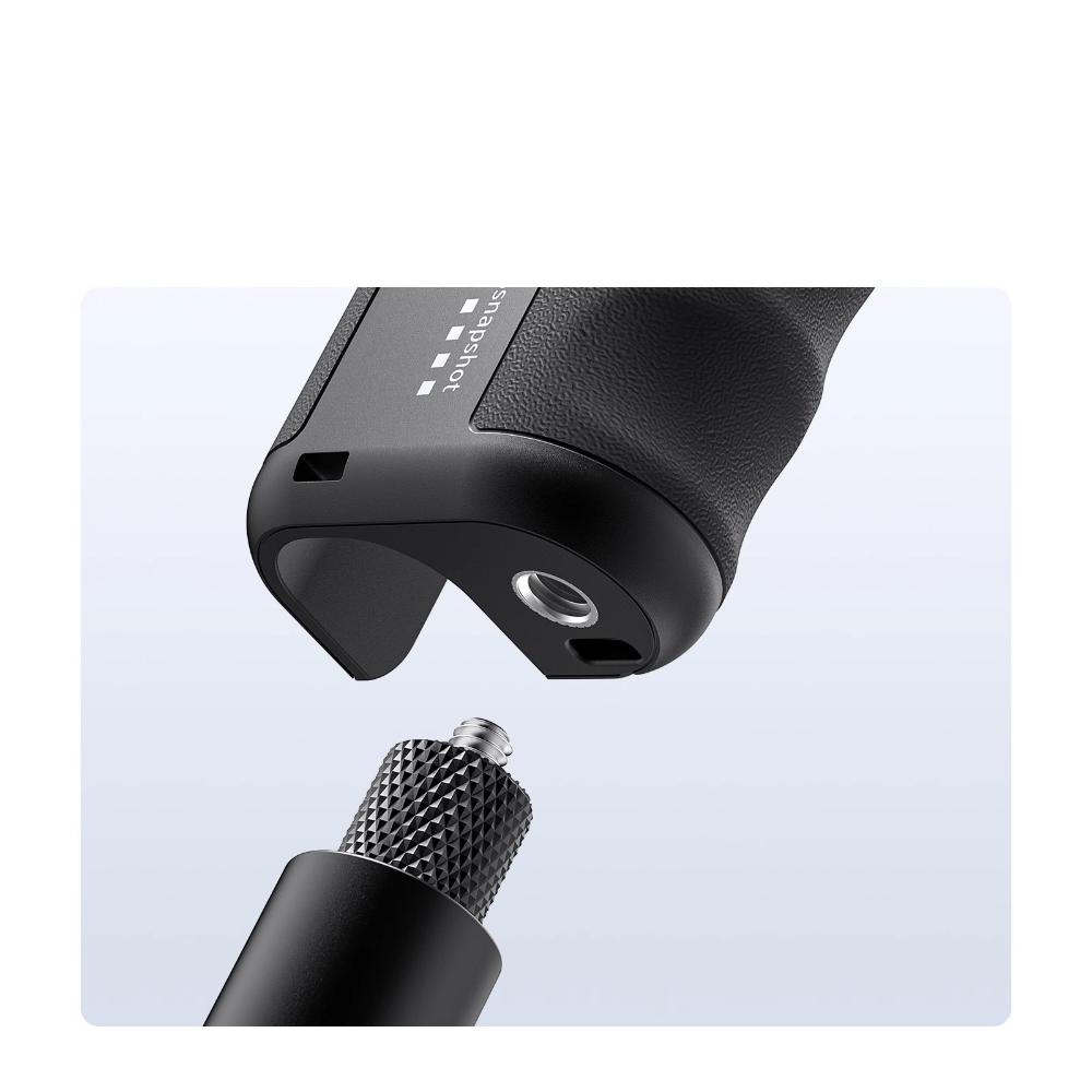 Xplorer Street Photography Grip for Insta360 GO Ultra Lightweight Handle with 1/4" Thread & Anti-Slip Design GO Ultra