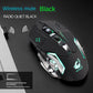 2.4GHz Wireless Gaming Mouse Optical Rechargeable Gaming Mice Silent LED Backlit Ergonomics E-Sport Wireless Mouse