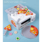Children's Artificial Wooden Pizza Oven pizza Slicer Kitchen Play House Early Education Educational Toys 3-6 Years Old