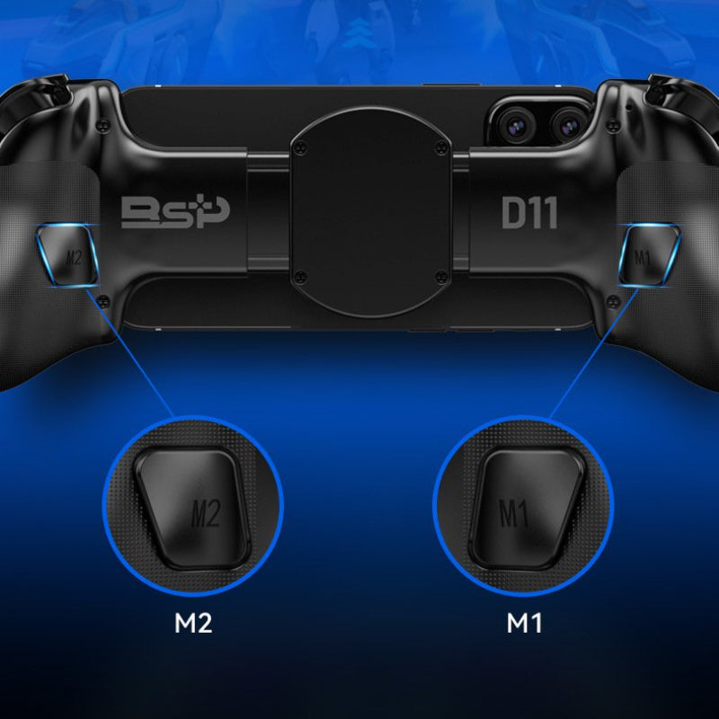 D11 Phone & Tablet Game Controller – Adjustable Stretch Grip Compatible with PC, Nintendo Switch, PS3, PS4