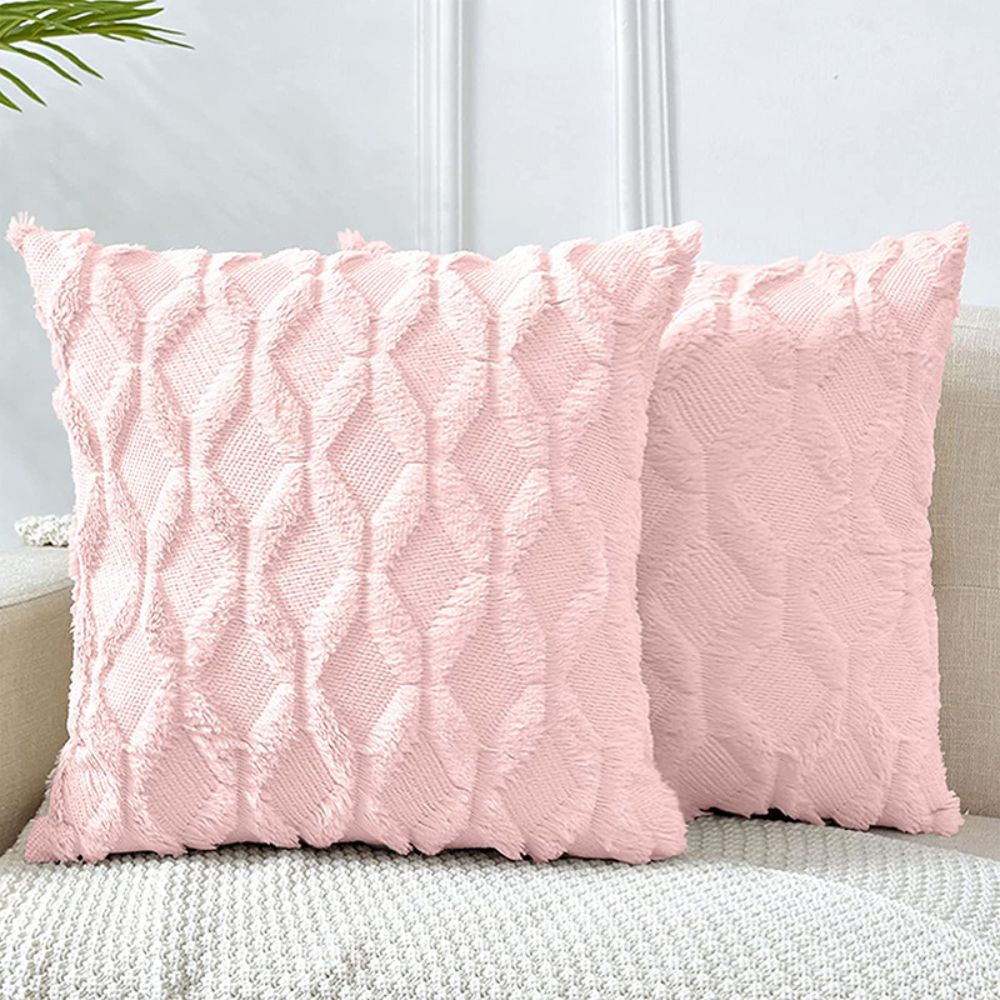 Cushion Cover 60x60cm Pillow Cover Square Diamond Big Throw Pillow Case Plush Nordic Sofa Pillow Cover