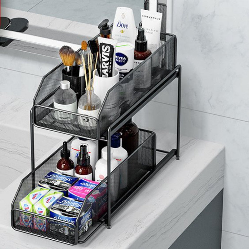 Kitchen Sink Storage Rack Multifunctional Cabinet Built-in Shelf Drawer Type Storage Rack Under The Bathroom Counter That Can Be Pulled Out