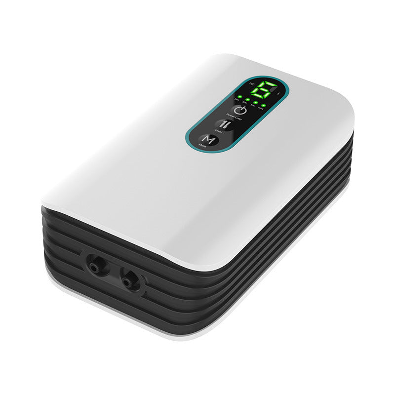 150 Hours Rechargeable Aquarium Air Pump AC/DC Oxygen Pump for Fish Tank, Adjustable Portable Battery Powered Aerator with USB Charging Backup Air Pump