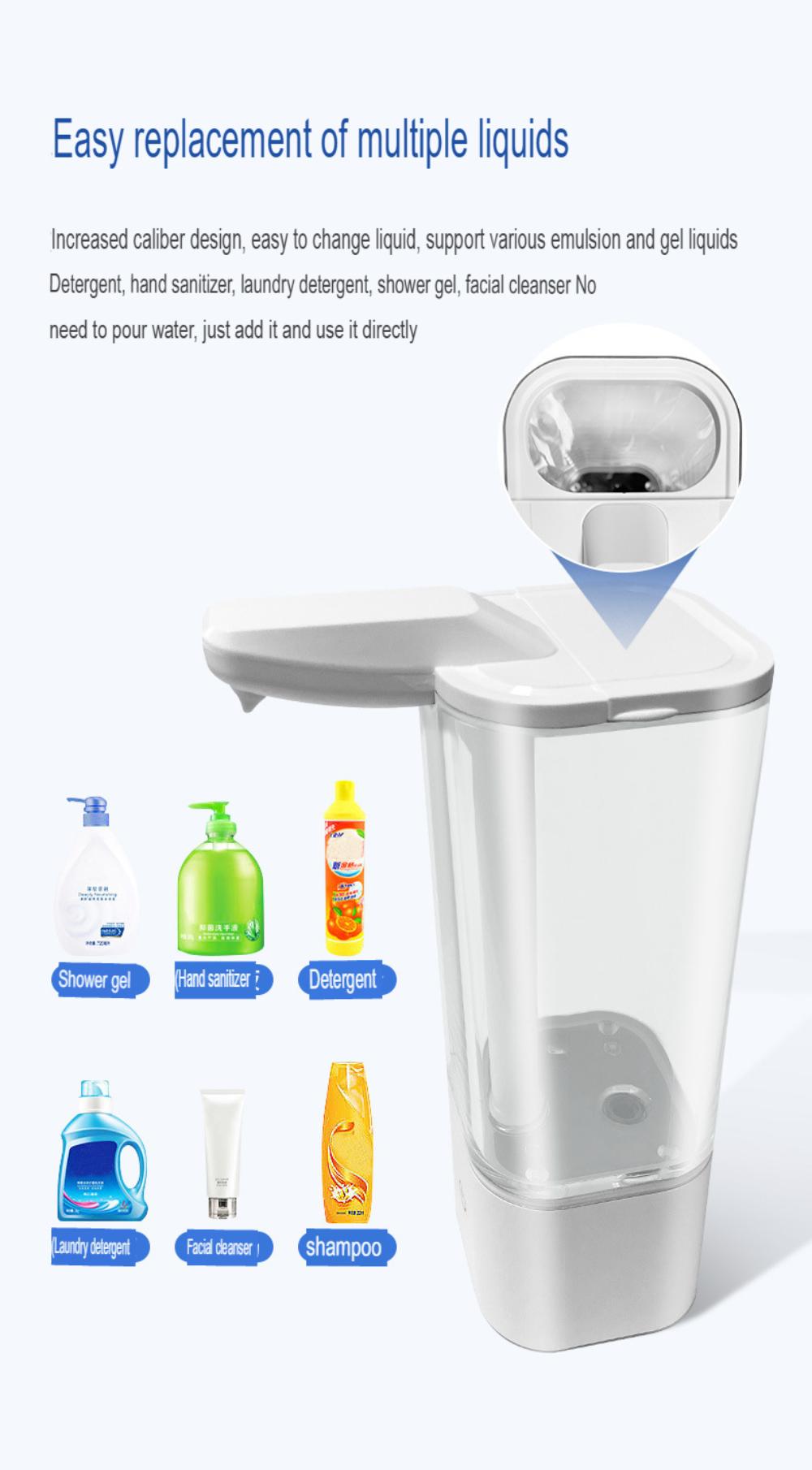 Electric Liquid Soap Dispenser Foaming Soap Dispenser Hand Countertop Soap Dispensers for Commercial or Household Use