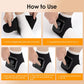 Ankle Heating Pad for Circulation and Pain Relief, Rechargeable, Universal for Left/Right