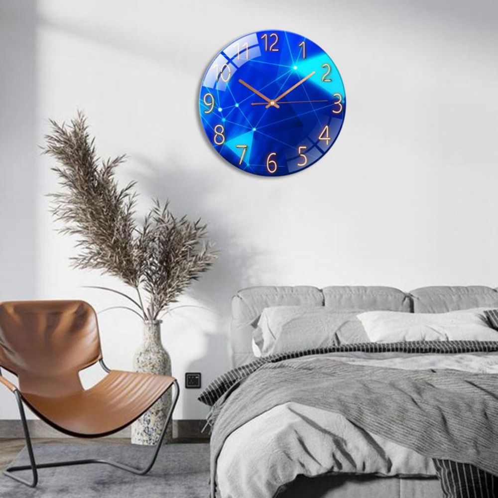 Internet Celebrity Clock Living Room Wall Clock Home Silent Bedroom Quartz Clock Atmospheric Creative European Style