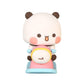 Yier And Bubu Mitao Panda Figure Model Exciting Collectible Action Kawaii Bear Toy Bubu And Dudu Doll Ornament Home