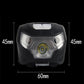 Super Bright LED HeadLamp USB Charging Induction Switch Head Light Long Lifespan Energy Efficient Induction Switch