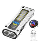 7 Mode Mini Multifunctional Dual Lamp Handheld Flashlights/ USB Charging Flashing Light,Lamp/ With Charging Treasure