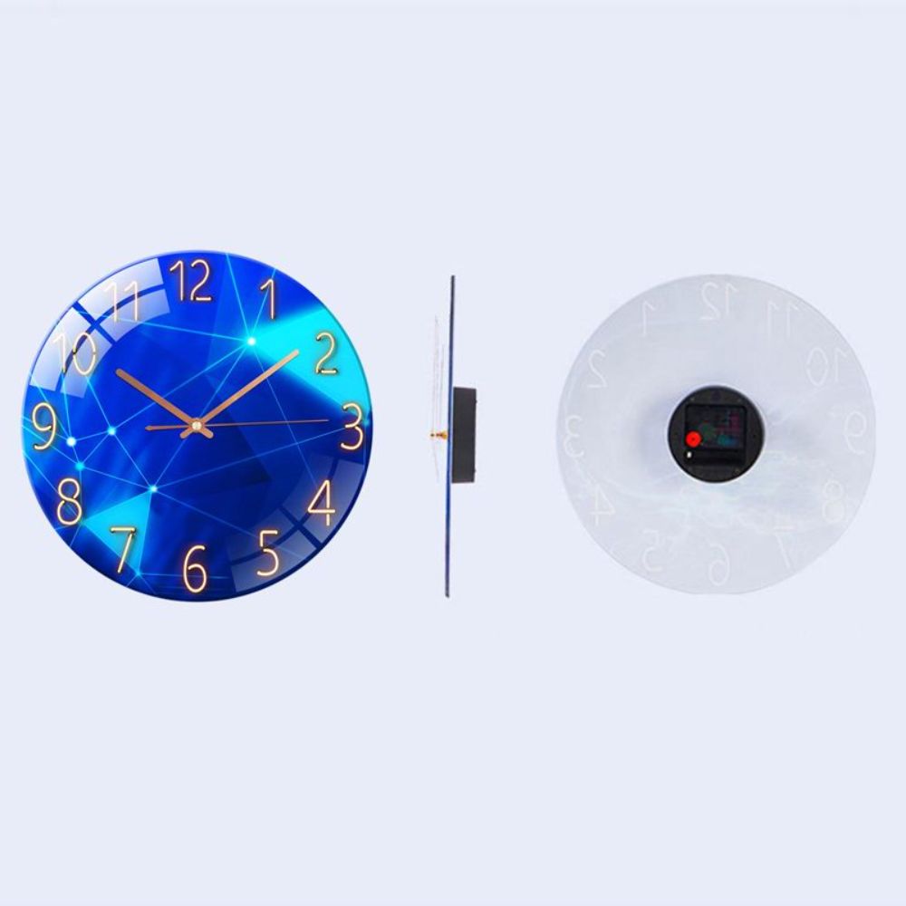 Internet Celebrity Clock Living Room Wall Clock Home Silent Bedroom Quartz Clock Atmospheric Creative European Style