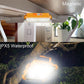 3000W Portable Solar Flood Light Emergency Lighting Outdoor Waterproof LED Camping Tent Light Rechargeable Spotlight Solar Light Work Light