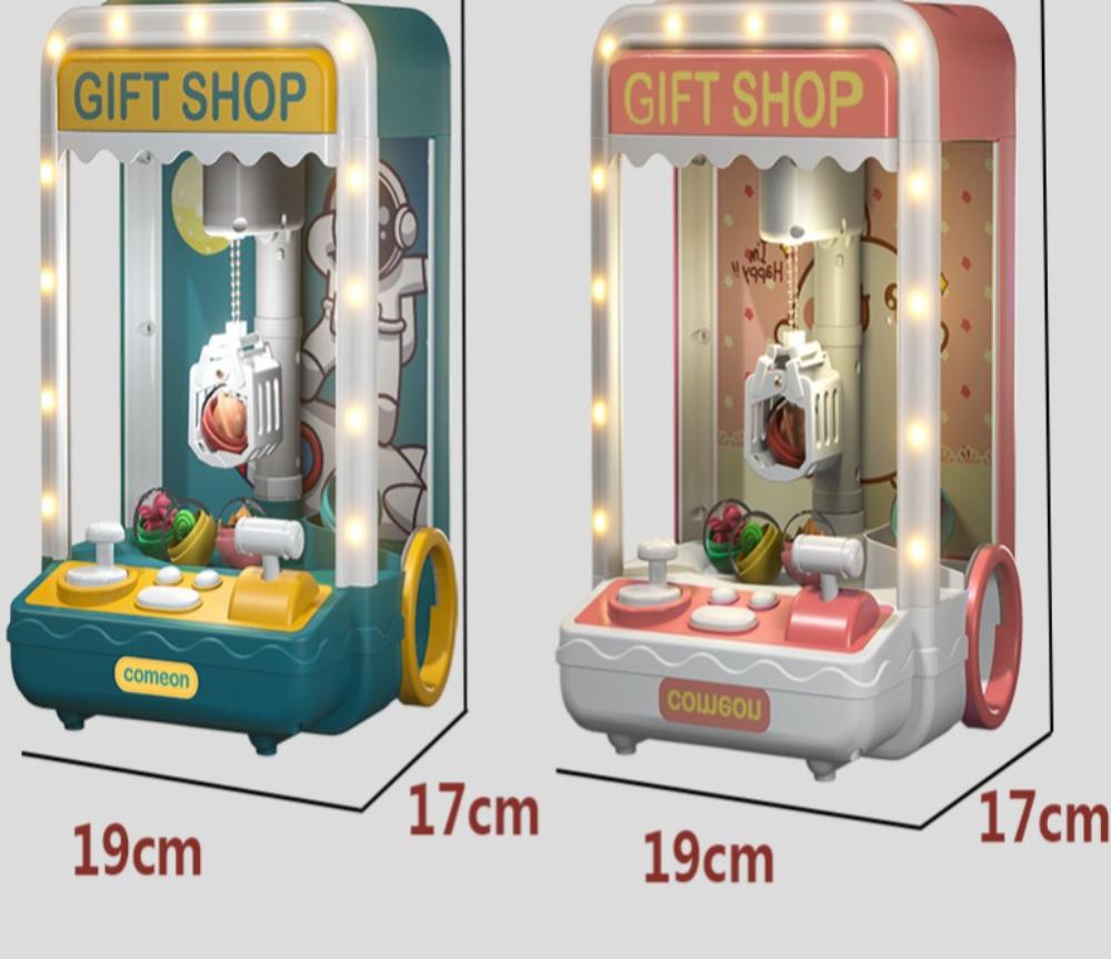 Children's Claw Machine Toys Large Rabbit Catch Doll Machine Vending Egg Machine Household Mini Doll Toys