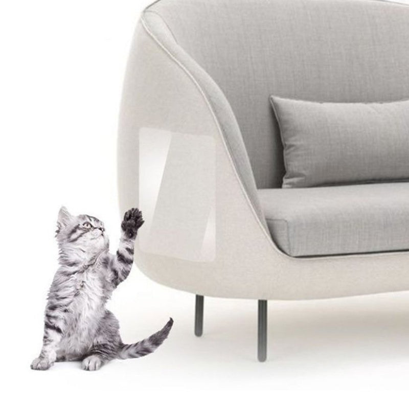 Cat Scratch Deterrent Sofa Stickers - PVC Pet Scratch Protectors for Doors & Furniture, Anti-Bite Guards for Cats & Dogs
