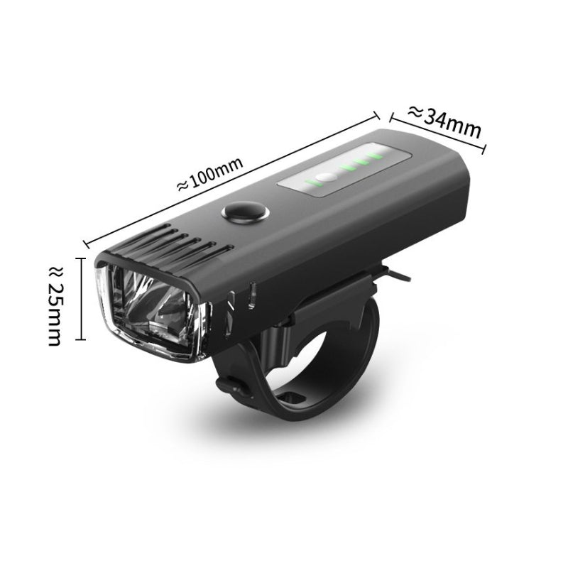 Smart USB Rechargeable Bike Light Integrated Light Sensor , Runtime 8+ Hours 250 Lumens Super Bright Bicycle Headlight Front Lights Waterproof Road and MTB Flashlight