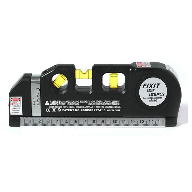 8ft Ruler Laser Level laser measure Line 8ft Laser Measurement Tape Ruler Adjust ...