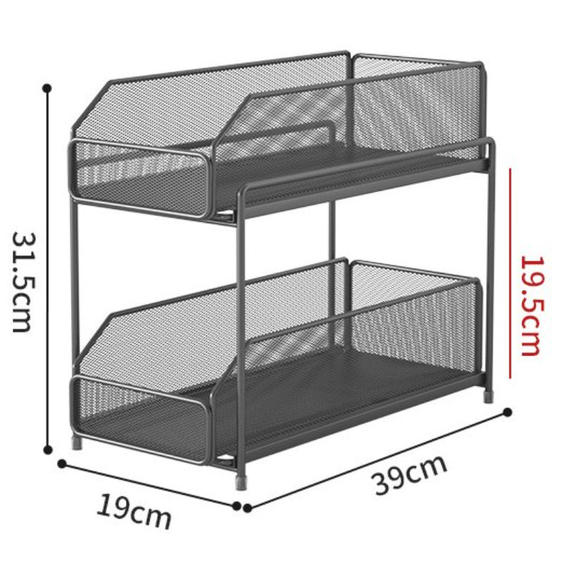 Kitchen Sink Storage Rack Multifunctional Cabinet Built-in Shelf Drawer Type Storage Rack Under The Bathroom Counter That Can Be Pulled Out