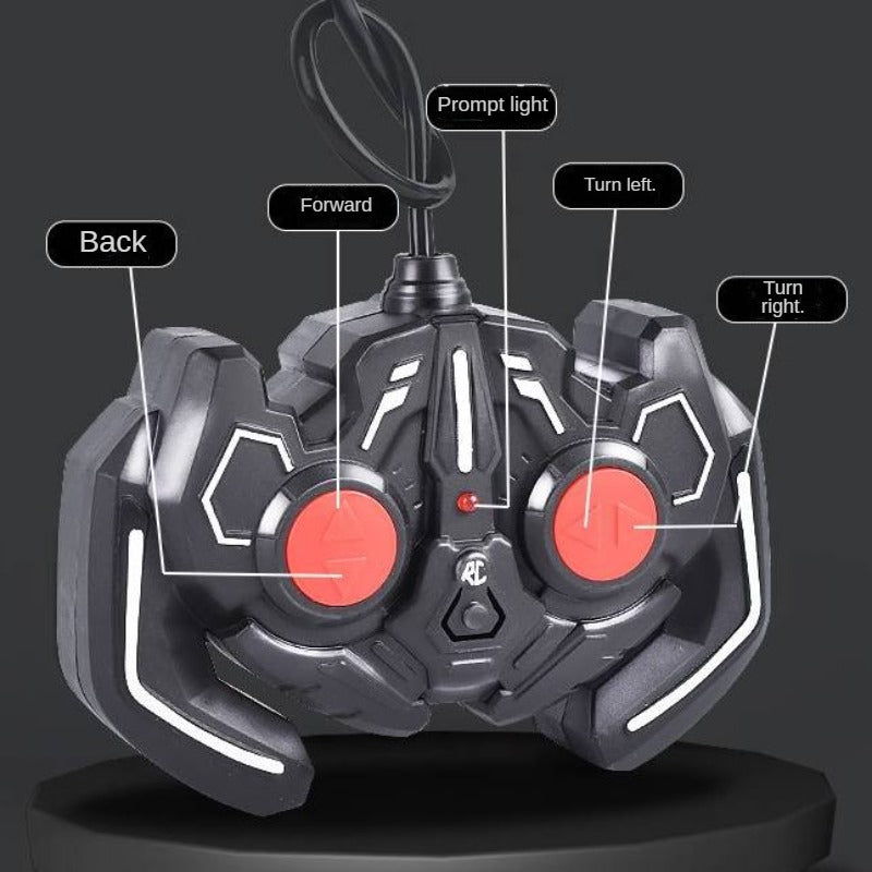 Remote control toys for kids RC climbing car Rotary Climbing Vehicle radio control 4WD Vehicles with handsome Colorful light Rock Crawler Toy High Speed Off-Road Racing Car Electric control vehicles Forcing toys Toys for Kids Gift