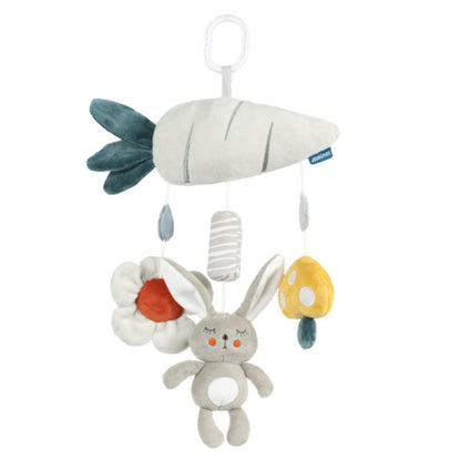 Baby nordic bed rattles hanging toys toddler spiral pram toy Baby car carriage plush owl mobile 0 6 12 months stroller