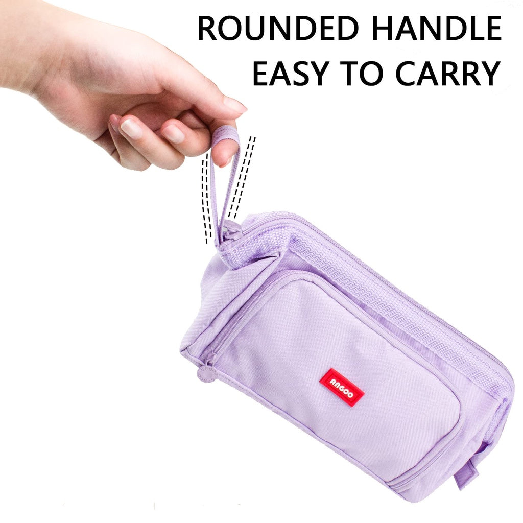 Pencil Cases Large Capacity Kawaii Pencil Bag Cosmetic Bag Simple Style Student Stationery Office School Supplies