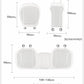 Breathable Nappa Leather Car Seat Covers Full Set Universal Four Seasons Car Seat Protectors Seats Accessories Car Seat