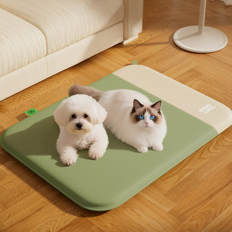 Waterproof Washable Dog Bed Mat with Detachable Cover, Soft Four Seasons Pet Nest Cushion for Dogs & Cats, Cozy Sleeping Kennel Pad House