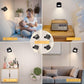 USB Rechargeable LED Wall Light Touch Control Cordless Wall Mounted Sconce Lights Adjustable Handheld Reading Lamp Room Decor