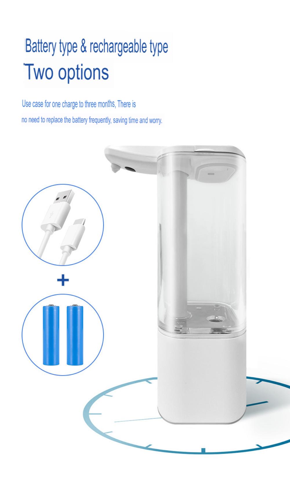 Electric Liquid Soap Dispenser Foaming Soap Dispenser Hand Countertop Soap Dispensers for Commercial or Household Use