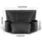 Car Seat Back Organizer Durable Leather Car Handbag Holder Between Seats with 2 Cup Holders