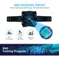 EMS Muscle Trainer Gear Body Exercise Training Slimming Machine Muscle Stimulator Electric Vibration ABS Stimulator Abdominal Fitness Gear