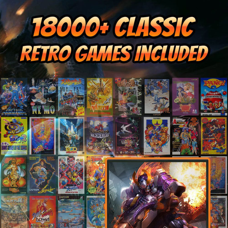 Gameboy S600 Retro Handheld Game Console Support PSP PS1 18000+Games, 30+ Arcade Game Console Emulator, Newly Upgraded HD Screen & Processor Portable Mini Game Console