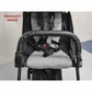 Premium Leather Stroller Handle Cover for Babyzen YOYO2 YOYO3 YOYO+ & Stokke, Anti-Peel Pram Handle Protector Sleeve, Soft Grip Cover Accessory