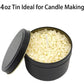 Candle Tins, 24 Piece, 4 Oz Metal Candle Containers for Making Candles, Arts & Crafts, Dry Storage, Black