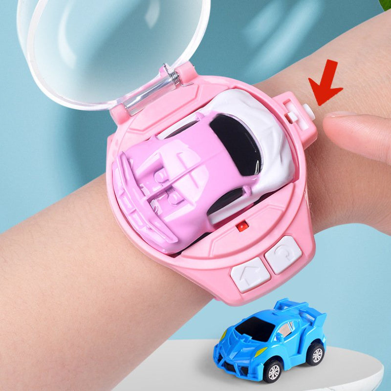 RC Racing Kids Mini Racing Car Remote Control Watches Toy USB Charge Christmas Gift USB Rechargeable upto 30Meters Range