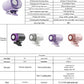 2026 Ice Cooling High Speed Clip Fan Portable Umbrella Fan Strong Wind Used for Outdoor Travel Portable